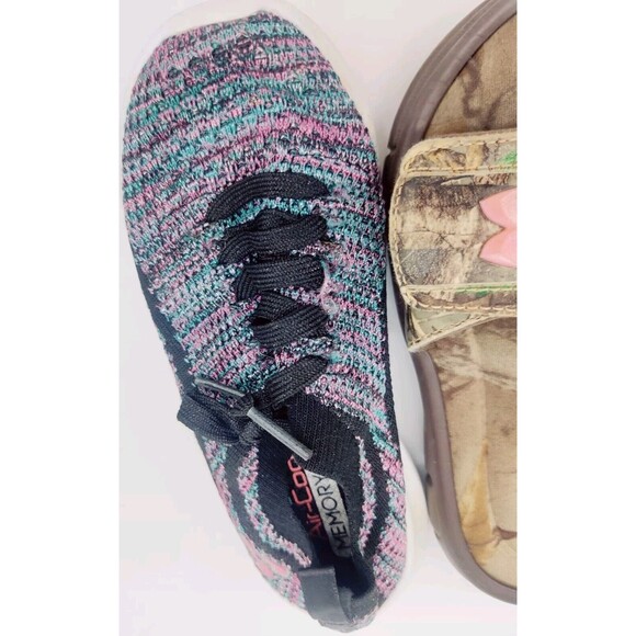 Girls Shoe Lot Size 12, 12.5 LEFT FOOT ONLY AMPUTEE 3 Different Shoes! UA Skech - Picture 4 of 15